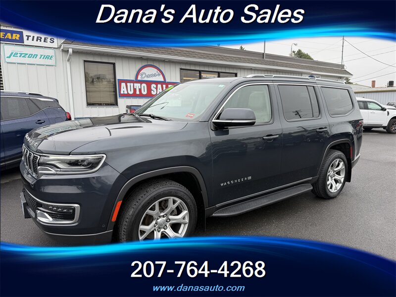 Gray 2022 Jeep Wagoneer Series I 4WD SUV / Crossover Four-Wheel Drive 8-Speed Automatic