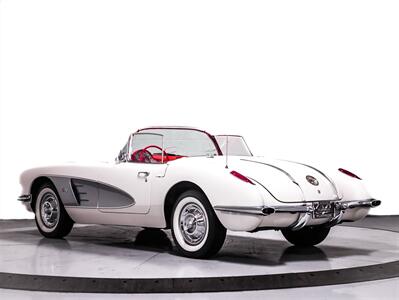 1958 Chevrolet Corvette TWO DOOR CONERTIBLE, FRONT ENGINE, MANUAL, RWD   - Photo 7 - Lemoyne, QC J4R 1P7