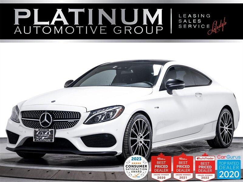 2017 Mercedes-Benz AMG C43 4M,COUPE,MEMORY PKG,360 CAM,BURMESTER SYS  