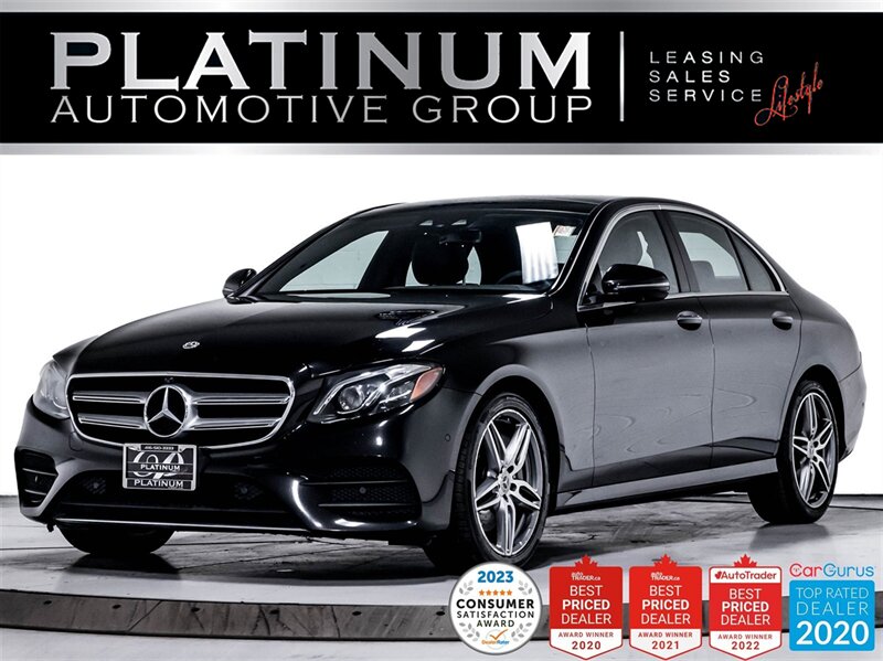 2020 Mercedes-Benz E350 4MATIC AWD,AMG STYLING,PREMIUM,BURMESTER  