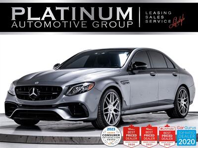 2019 Mercedes-Benz AMG E63S,4MATIC,603HP,PRIVACY,COMFORT PKG  