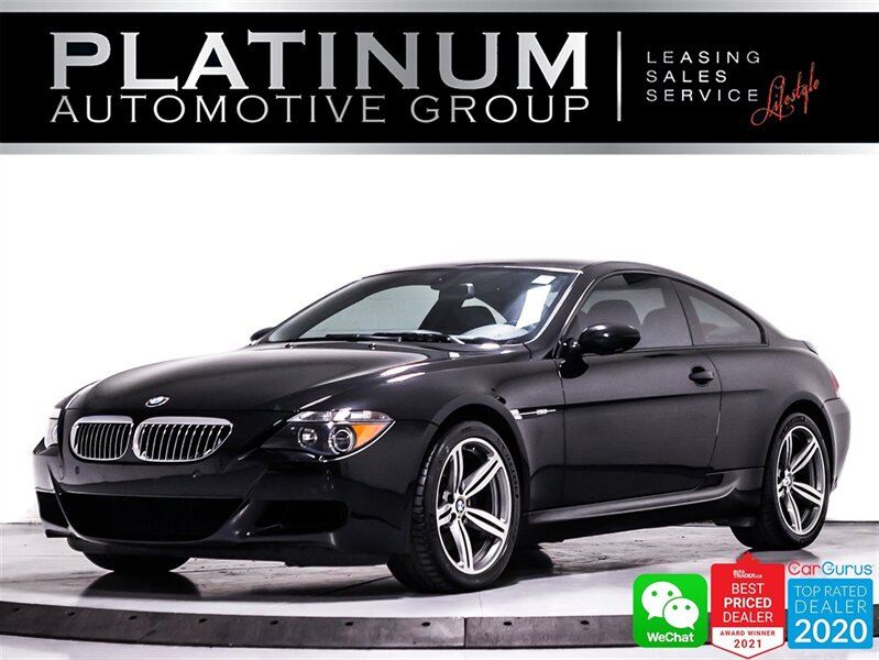 2006 BMW M6 5.0 V10,500HP,SPORT SEATS,CARBON ROOF  
