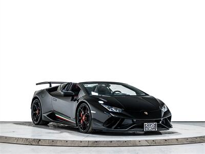 2018 Lamborghini Huracan LP640-4 PERFORMANTE, SPYDER, CARBON PKG, PPF   - Photo 3 - Lemoyne, QC J4R 1P7