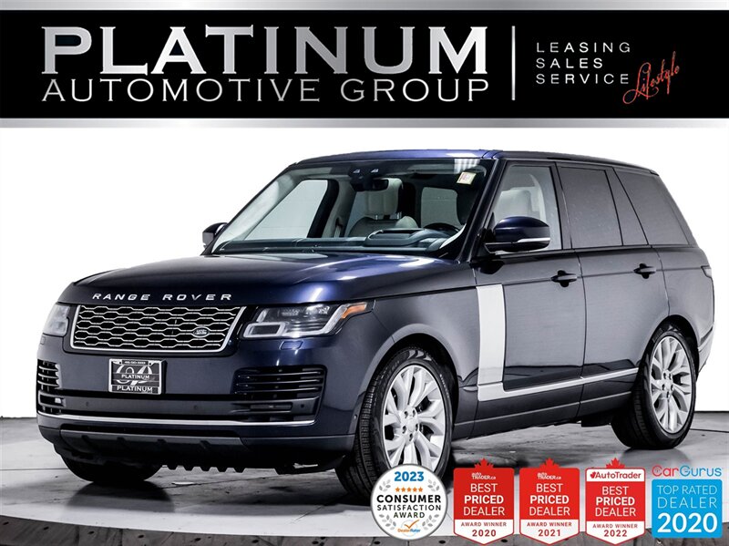 2019 Land Rover Range Rover SUPERCHARGED, 518HP, V8, SVR TRIM, PANO  