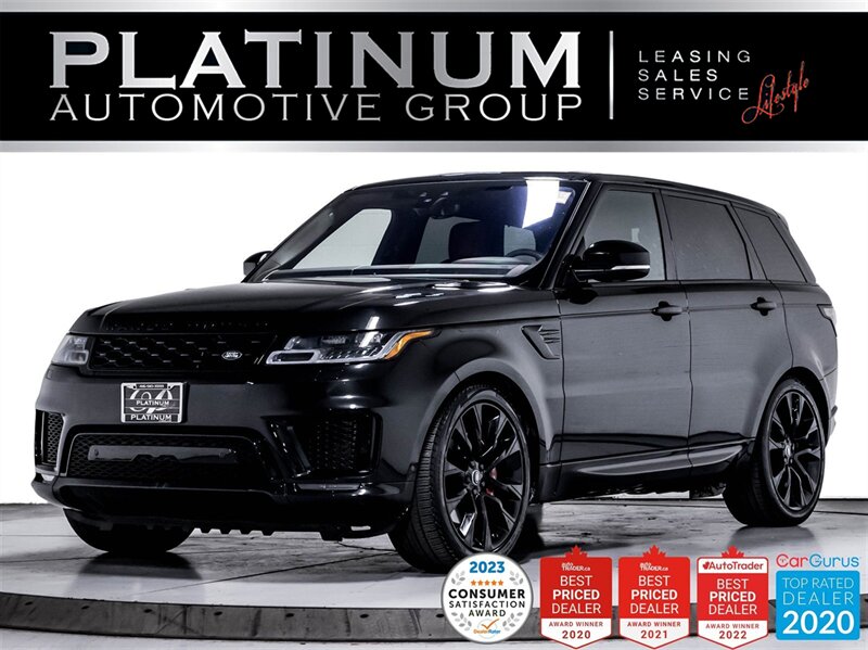 2020 Land Rover Range Rover Sport HST,AWD,395HP,BLACK PACK,MERIDIAN  