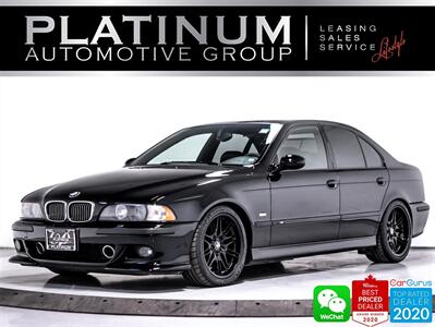 2000 BMW M5 MANUAL, 400HP, V8, NAV, ALCANTARA, NEW COILOVERS  