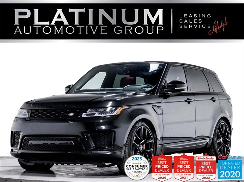 2021 Land Rover Range Rover Sport HST P400 MHEV, BLACK PACK, NAV, MERIDIAN, HUD  
