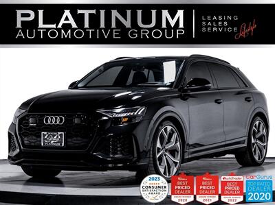 2023 Audi RS Q8 QUATTRO,591HP,RS DSGN PKG,MSG SEATS,CARBON  