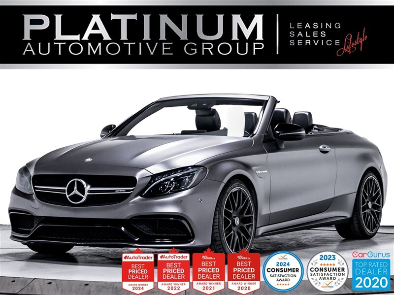 2017 Mercedes-Benz AMG C63 S,RWD,503HP V8,BURMESTER SOUND  