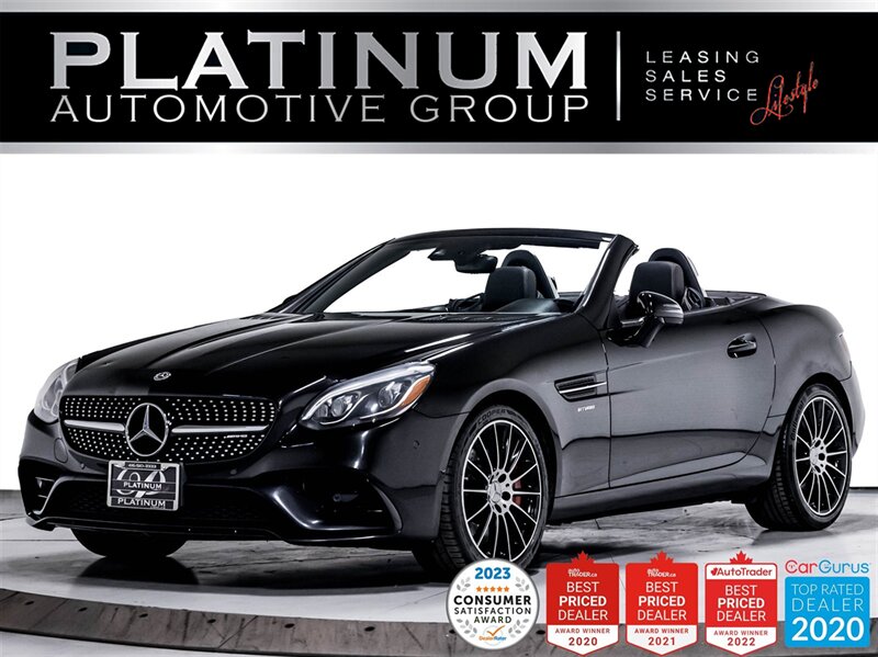 2018 Mercedes-Benz SLC AMG SLC43,RWD,ROADSTER,AMG PERFORMANCE,BURMESTER  