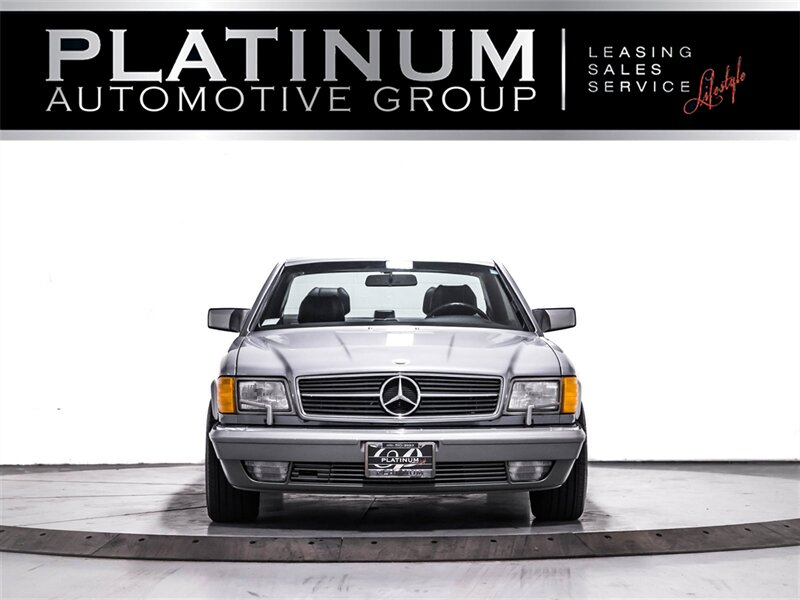 1987 Mercedes-Benz 560SEC, COUPE, V8, COLLECTIBLE, BLACK LEATHER  