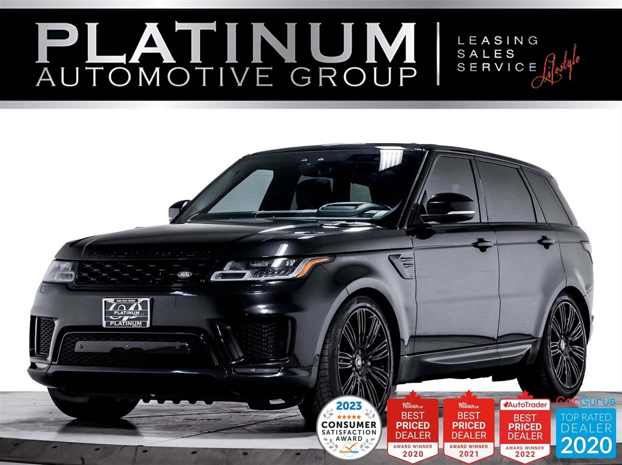 2018 Land Rover Range Rover Sport SUPERCHARGED DYNAMIC, 518HP V8, PANO, MERIDIAN - Photo 1 - Lemoyne, QC J4R 1P7