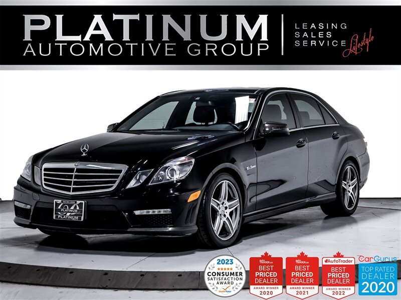 2010 Mercedes-Benz AMG E63, 518HP, V8, NAV,  CAM, SPORT PKG  