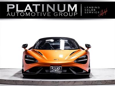 2022 McLaren 765LT Spider 755HP, #152 OF 765,FULL CARBONFIBER EXT & INT PKG  