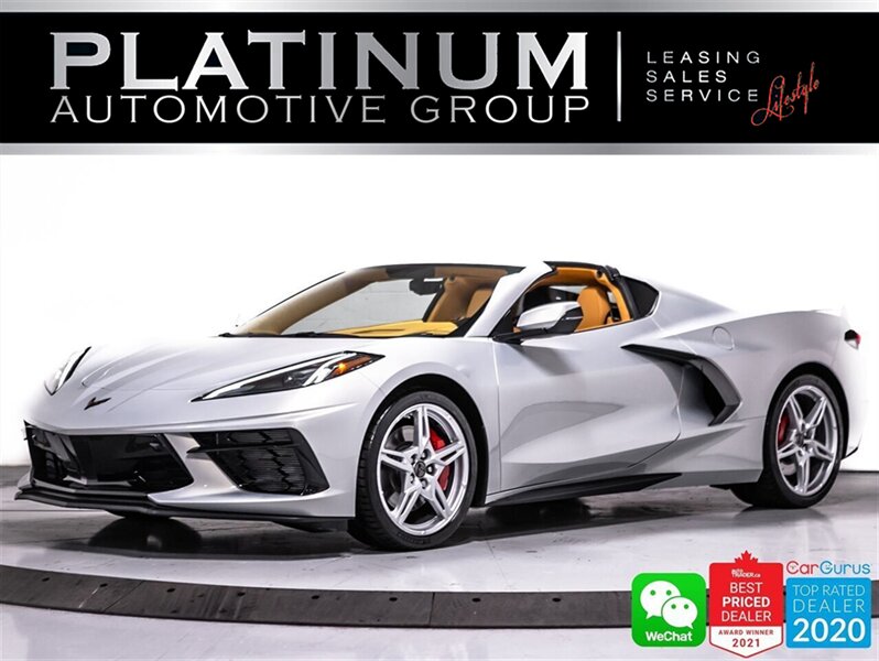 2021 Chevrolet Corvette C8 Stingray, Z51, 3LT, 495HP, GT2 CARBON SEATS  
