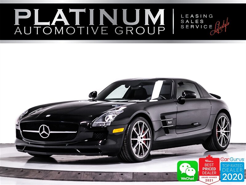 2012 Mercedes-Benz SLS AMG 563HP, V8, CARBON TRIM, NAV, LEATHER PKG  
