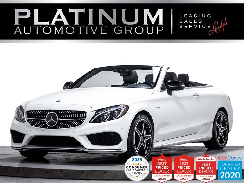 2018 Mercedes-Benz AMG C43 4MATIC, CONVERTIBLE, 360CAM, NAVI, BURMEST  