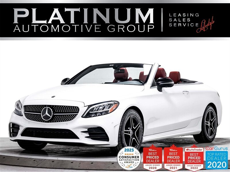 2019 Mercedes-Benz C300 4MATIC Cabriolet, AMG SPORT PKG, PREMIUM PKG  