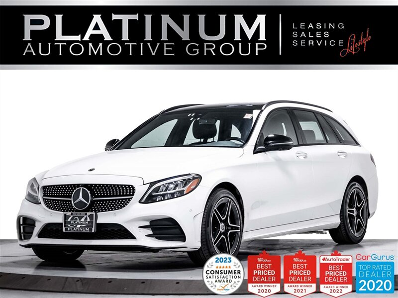 2020 Mercedes-Benz C300 WAGON, 4MATIC, NAV, CAM, SUNROOF  