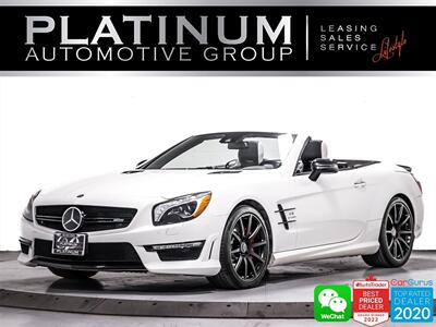 2016 Mercedes-Benz AMG SL63, 577HP, V8, PREMIUM PKG, AMG CONTRAST PKG  