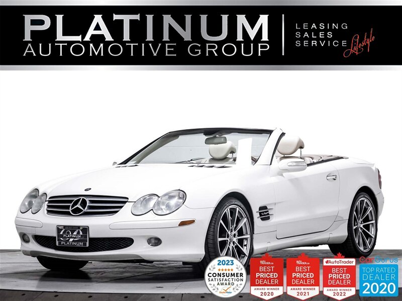 2004 Mercedes-Benz SL600, 493HP, V12, CONVERTIBLE, BOSE SOUND SYSTEM  