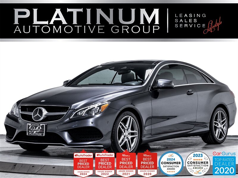2016 Mercedes-Benz E 400 4MATIC,PREMIUM PKG,PANO,CAM HARMAN KARDON,  