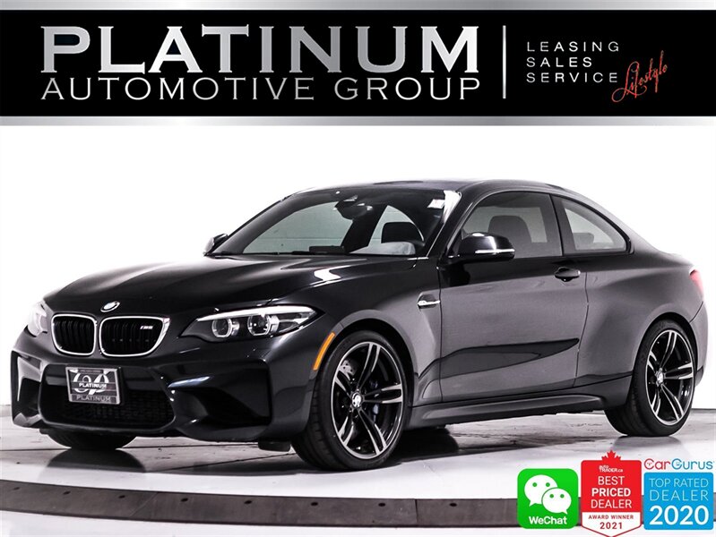 2018 BMW M2 COUPE,RWD,365HP,COMFORT,CARBON FIBER TRIM  