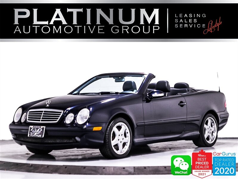 2002 Mercedes-Benz CLK CLK55 AMG, CABRIOLET, V8, 342HP, LEATHER  