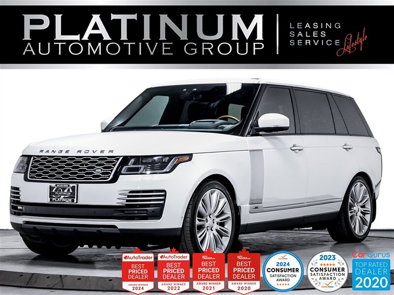 2018 Land Rover Range Rover AUTOBIOGRAPHY LWB,518HP V8,4WD,PANO,CAM  