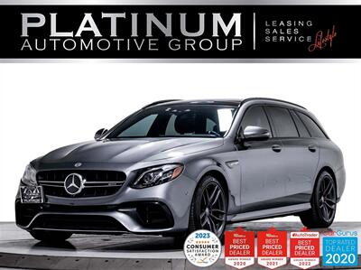 2018 Mercedes-Benz AMG E63 S, 603HP, INTELLIGENT PKG, PREMIUM PKG  