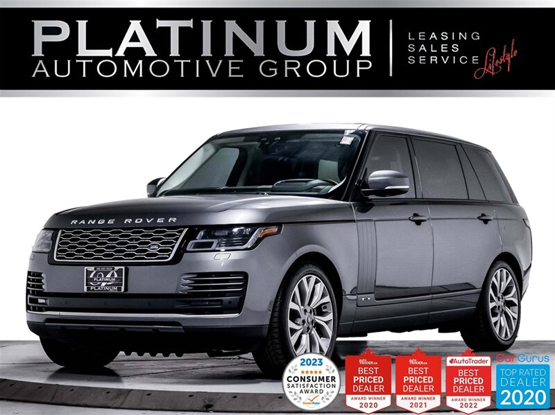 2019 Land Rover Range Rover SUPERCHARGED LWB, 518HP, V8, MASSAGE, PANO, NAV  