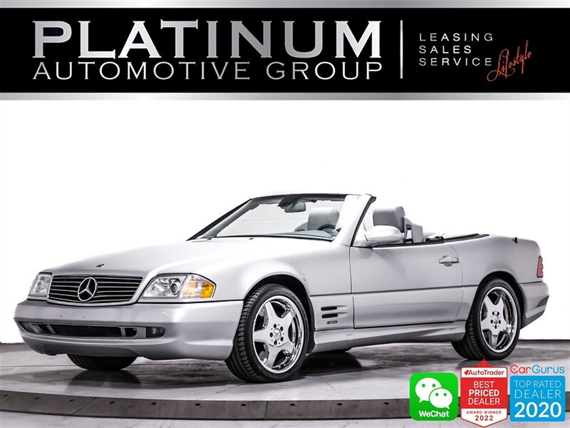2001 Mercedes-Benz SL500, 302HP, V8, AMG STYLING PKG, BOSE, DUAL TOP  