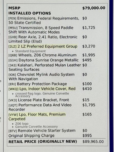 2015 Chevrolet Corvette Z06   - Photo 7 - West Palm Beach, FL 33409