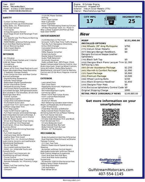 2017 Mercedes-Benz S 550   - Photo 9 - West Palm Beach, FL 33409