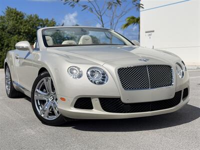 2012 Bentley Continental GT Convertible