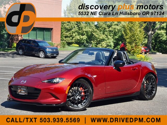 Soul Red Crystal Metallic 2023 Mazda MX-5 Miata Convertible Rear-Wheel Drive 6-Speed Manual