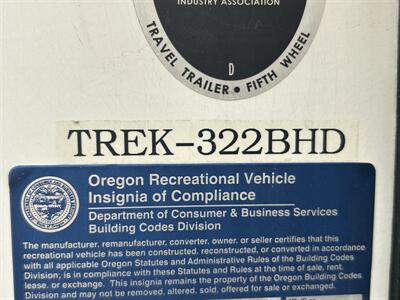 2014 R-Vision Trail Lite Trek 322BHD   - Photo 4 - Oregon City, OR 97045