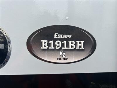 2021 KZ RV Escape 191BH   - Photo 3 - Oregon City, OR 97045