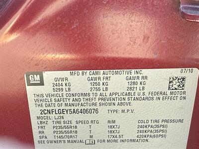 2010 Chevrolet Equinox LTZ   - Photo 12 - Englewood, CO 80113