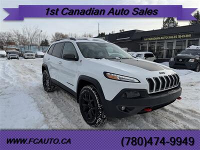 2016 Jeep Cherokee Trailhawk  One Owner No Accidents - Photo 1 - Edmonton, AB T5W 1E5