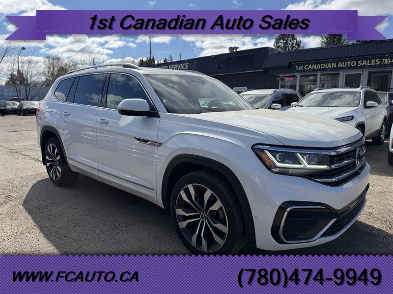 2021 Volkswagen Atlas V6 SEL Premium R-Line 4Motion   - Photo 1 - Edmonton, AB T5W 1E5