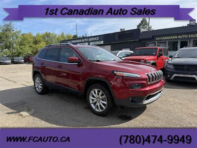 2016 Jeep Cherokee Limited - Photo 1 - Edmonton, AB T5W 1E5