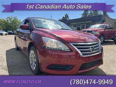 2014 Nissan Sentra S  LOW KMS - Photo 1 - Edmonton, AB T5W 1E5