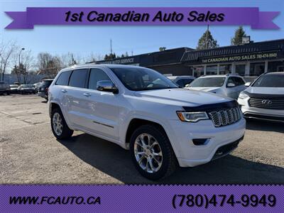 2019 Jeep Grand Cherokee Overland  One Owner No Accidents - Photo 1 - Edmonton, AB T5W 1E5