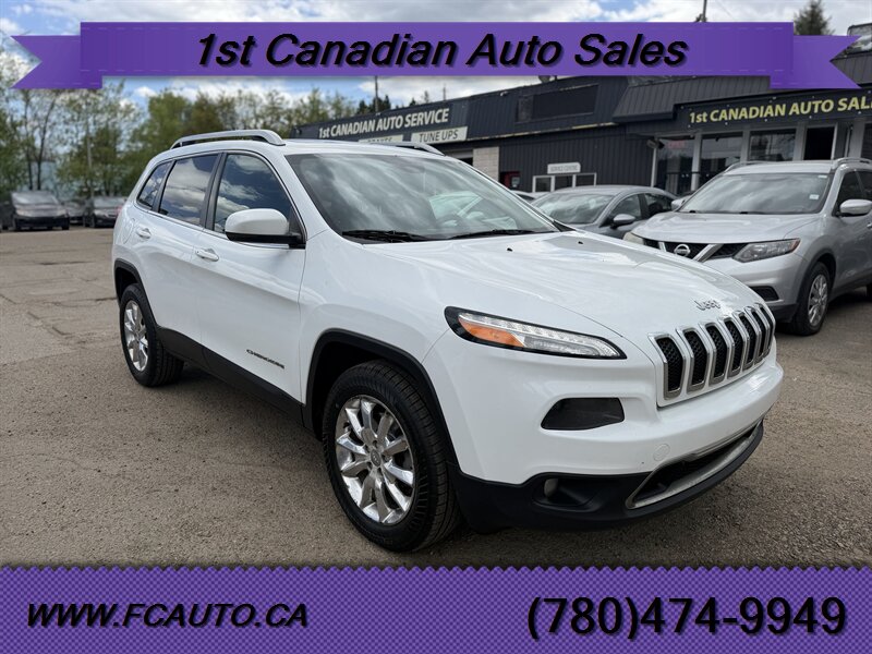 2015 Jeep Cherokee Limited  One Owner No Accidents