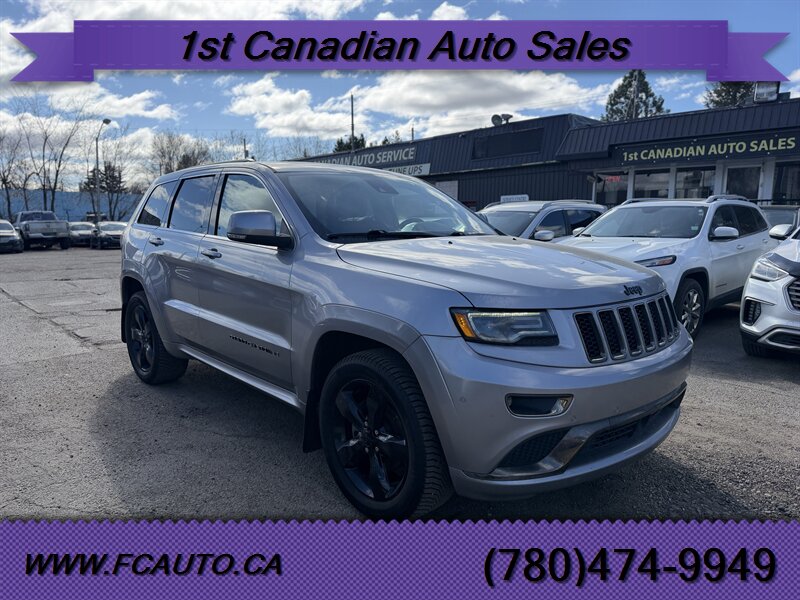2015 Jeep Grand Cherokee Overland   - Photo 1 - Edmonton, AB T5W 1E5