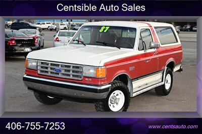 1987 Ford Bronco XLT   - Photo 1 - Kalispell, MT 59901