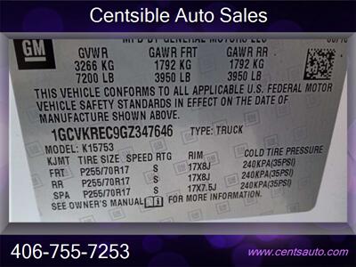 2016 Chevrolet Silverado 1500 LT   - Photo 45 - Kalispell, MT 59901