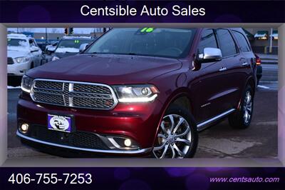2016 Dodge Durango Citadel Anodized Pla - Photo 19 - Kalispell, MT 59901