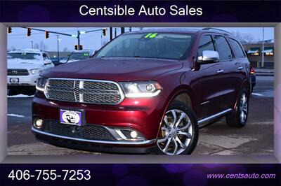 2016 Dodge Durango Citadel Anodized Pla - Photo 1 - Kalispell, MT 59901